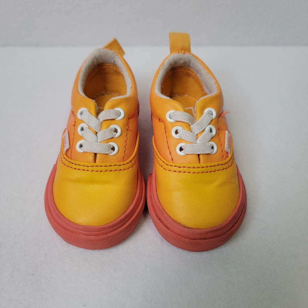 Vans Toddler 3 Sunset Ombre Authentic Elastic Lace Sneakers